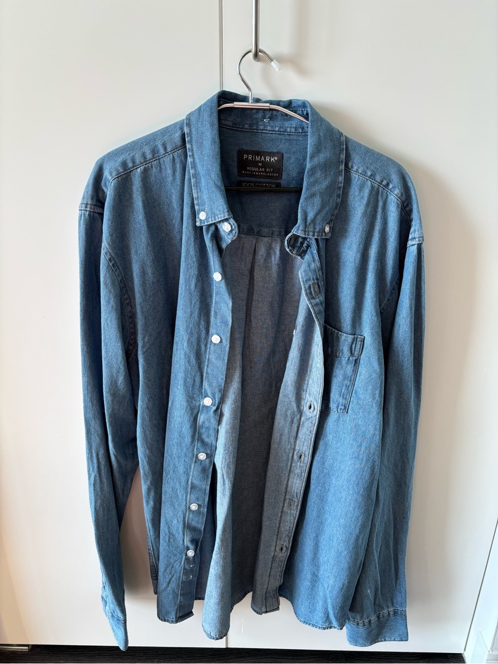 Primark Medium Blue Denim Shirt Jacket